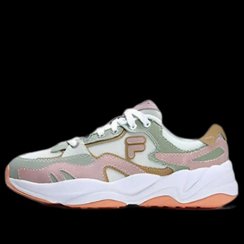 FILA FUSION FLASH Sneakers 'White Green Pink' (Women's)