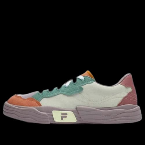 FILA FUSION Pop II Skate Shoes 'Green Orange' (Women's)