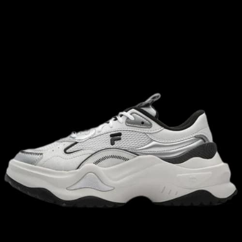 FILA FUSION Bianco II Sneakers 'White Silver Black' (Women's)