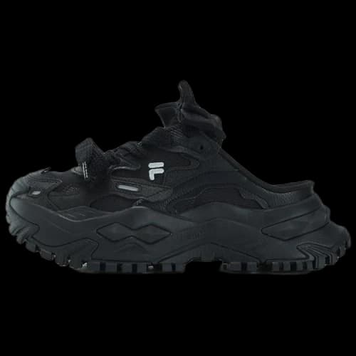 FILA FUSION Bianco Mule Slippers 'Black' (Women's)