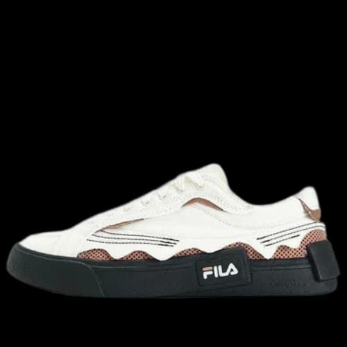 FILA FUSION Pop Skate Shoes 'White Black' (Women's)