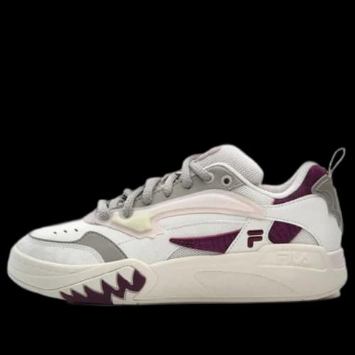 FILA FUSION Desperado Low Top Skate Shoes 'White Grey Red'