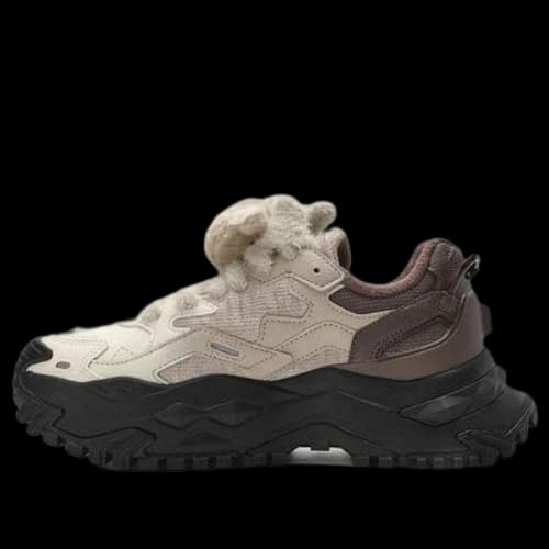FILA FUSION BIANCO Platform Sneakers 'White Beige Brown' (Women's)