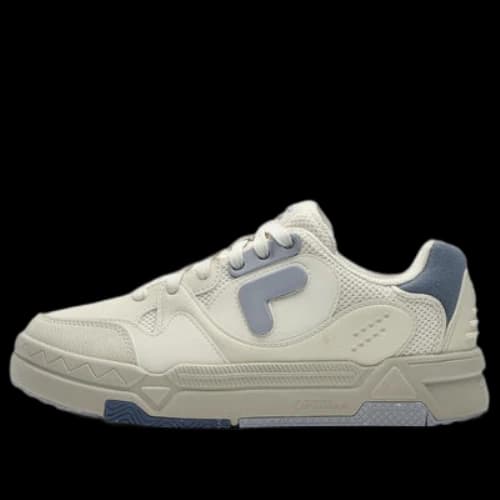 FILA FUSION Bank Skate Shoes 'Cream White Blue' (Women's)