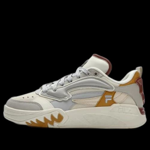 FILA FUSION Desperado Low Top Shoes 'White Grey Orange' (Women's)