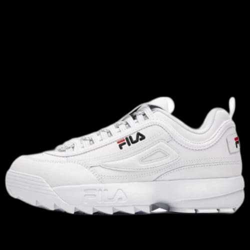 FILA Fusion Classical Retro Running Shoes White (Women's)