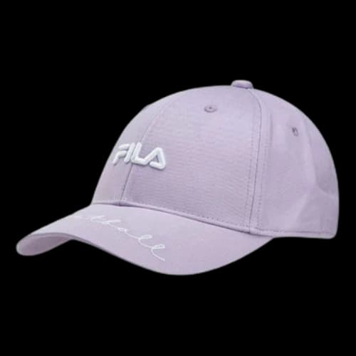 FILA kki Logo Cap 'Purple White' (Women's)