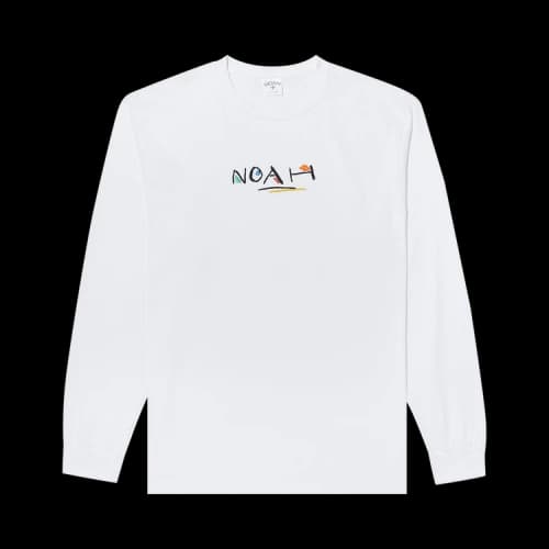 Noah Painter Long-Sleeve Tee 'White'