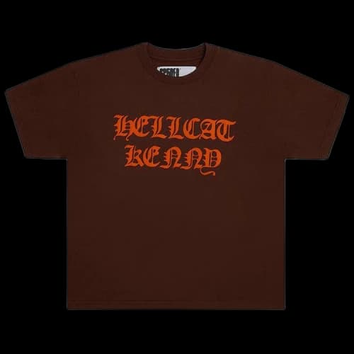 Sp5der Hellcat Kenny Tee 'Brown'