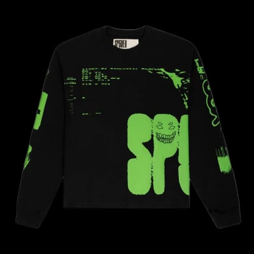 Sp5der X-Ray Long-Sleevee Tee 'Black'