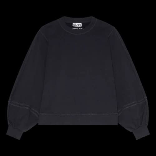 GANNI Software Isoli Sweatshirt 'Black'