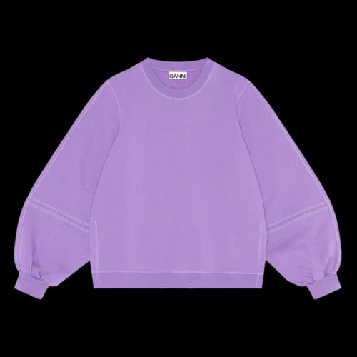 GANNI Software Isoli Sweatshirt 'Lavender'