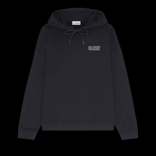 GANNI Software Isoli Oversized Hoodie 'Black'