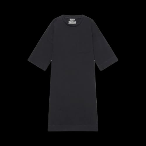 GANNI Relaxed T-Shirt Dress 'Black'