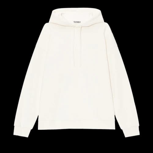 Ganni Oversized Hoodie 'Egret'