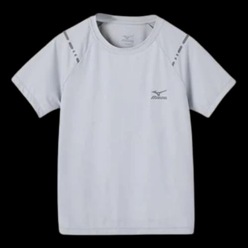 (GS) Mizuno Casual T-shirt 'Grey'
