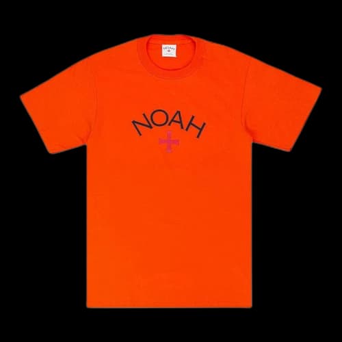 Noah Core Logo T-Shirt 'Orange'