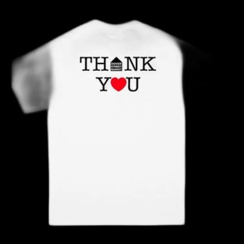 NOAH x DSM Thank You Core Unisex Logo Printing White