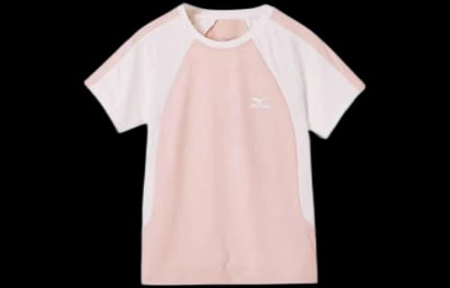 (GS) Mizuno Casual T-shirt 'Pink'