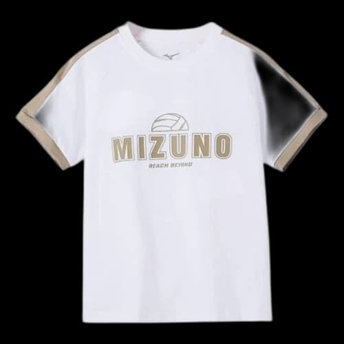 (GS) Mizuno Graphic T-shirt 'White'