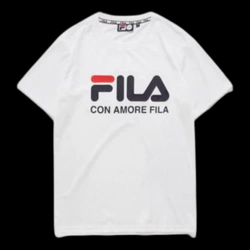 FILA Fusion Short Sleeve 2019 Sports White