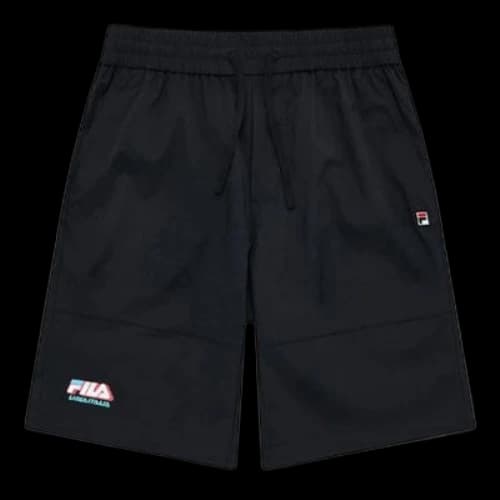 FILA FUSION Logo Printed Woven Basketball Shorts 'Black'