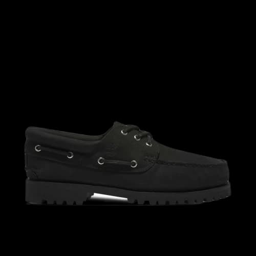 Timberland 3-Eye Lug Boat Shoe Black