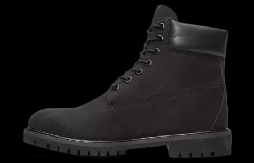 Timberland Premium 6 Inch Waterproof Boot 'Black Nubuck'