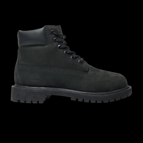 Timberland 6" Premium Waterproof Boot Black Nubuck (PS)
