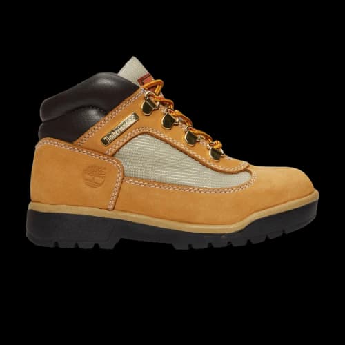 Timberland Field Boot Mid Lace Up Wheat (PS)