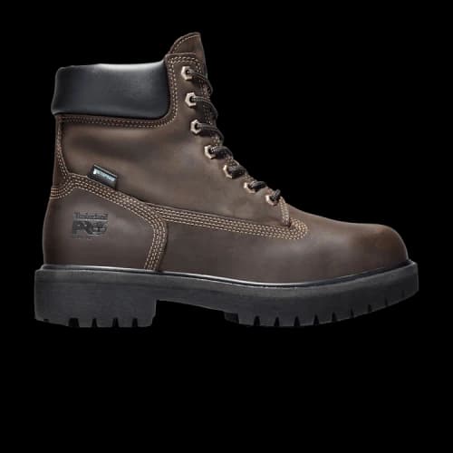 Timberland Direct Attach 6 Inch Steel Toe Waterproof Work Boot 'Brown'