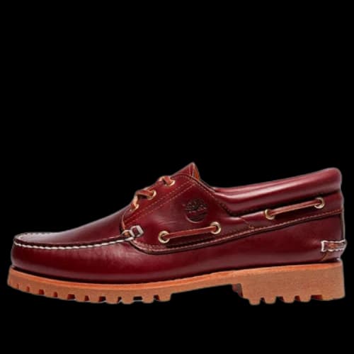 Timberland Authentic 3-Eye Boat 'Burgundy'
