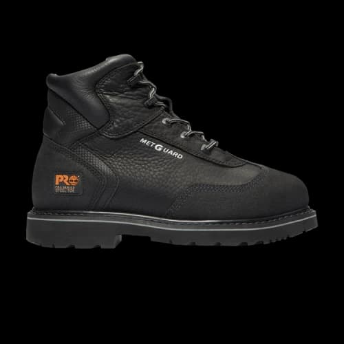Timberland 6 Inch Met Guard Steel Toe Boot 'Black'
