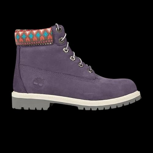 Timberland 6 Inch Premium Boot Youth 'Purple Sweater'
