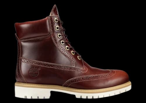 Timberland 6" Premium Brogue Boot Chestnut