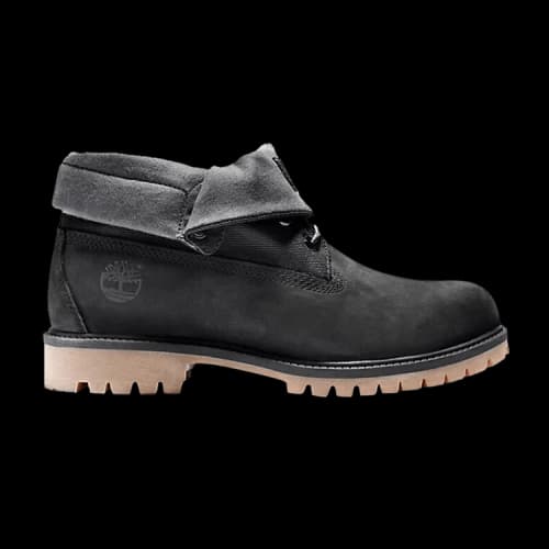 Timberland Roll Top Boot 'Black Nubuck'