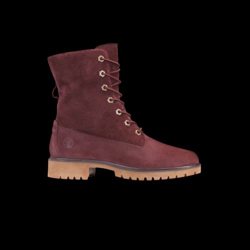 Timberland Jayne Waterproof Fleece Fold-Down Boot 'Burgundy' (Women's)