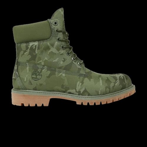 Timberland 6 Inch Premium Fabric Boot 'Green Camo'
