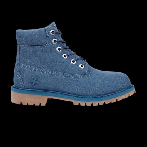 Timberland 6 Inch Premium Junior 'Navy Textile'
