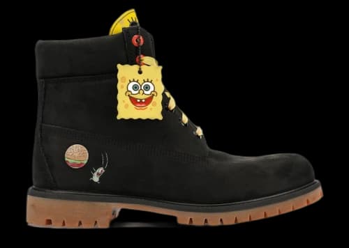 Timberland 6" Boot Spongebob Black