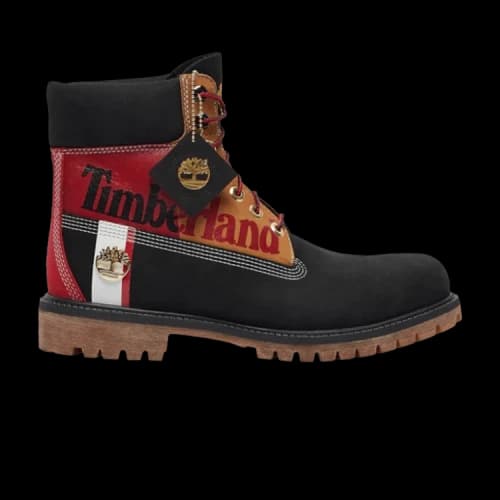Timberland 6 Inch Premium Waterproof Boot 'Patch Logo - Black'