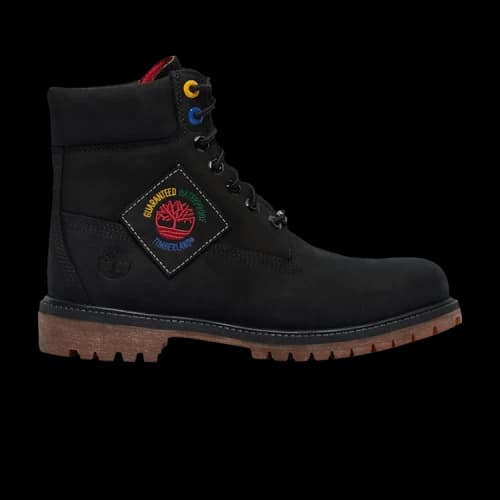 Timberland 6 Inch Premium Waterproof Boot 'Patch Pack - Black'