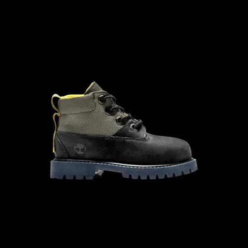 Timberland 6 Inch Treadlight Waterproof Rebotl Toddler 'Black Grey'