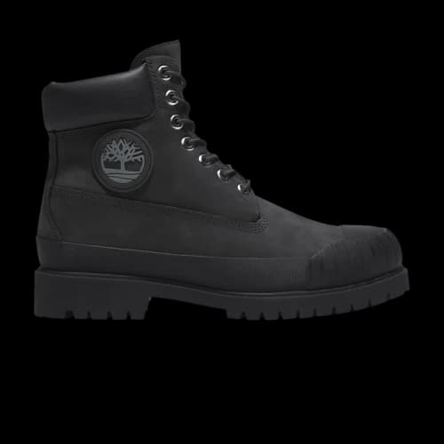 Timberland 6 Inch Premium Rubber Toe Boot 'Black'