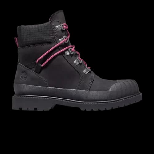 Timberland 6 Inch Heritage Rubber Toe Boot 'Black' (Women's)