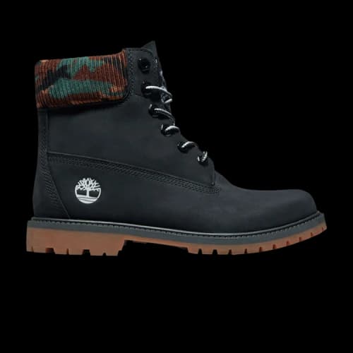 Timberland 6 Inch Heritage Waterproof Boot 'Black Camo Gum' (Women's)