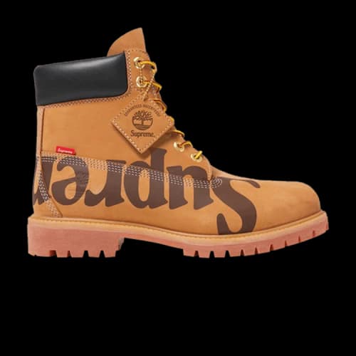Timberland Supreme x 6 Inch Premium Waterproof Boot 'Big Logo - Wheat'