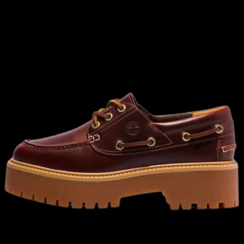 Timberland Stone Street Premium Boat 'Rootbeer' (Women's)