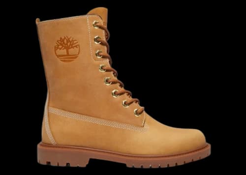 Timberland 8" Premium Waterproof Boot Wheat Full-Grain (Women's)