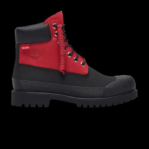 Timberland 6 Inch Premium Helcor Boot 'Black Red'